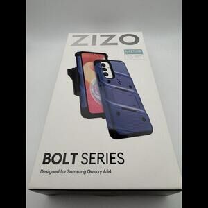 ZIZO BOLT Series Combo Case Kickstand,Tempered Glass For Samsung Galaxy A54 5G